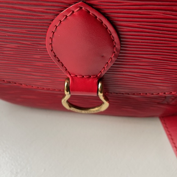 Louis Vuitton Mini Saint Cloud Shoulder bag EPI Red - Picture 7 of 11